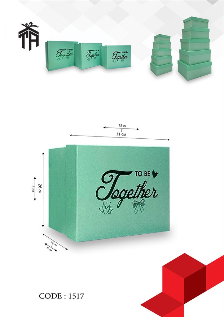 هارد باکس 10 سری مستطیلی کد 1517