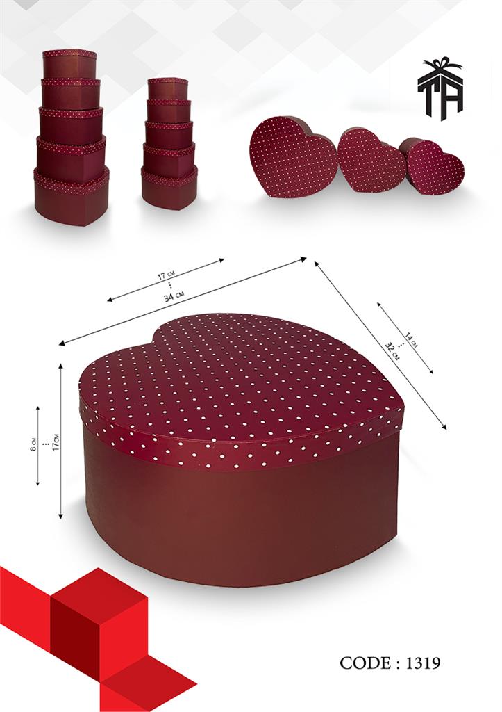 هارد باکس 10 سری قلبی طرح 1319