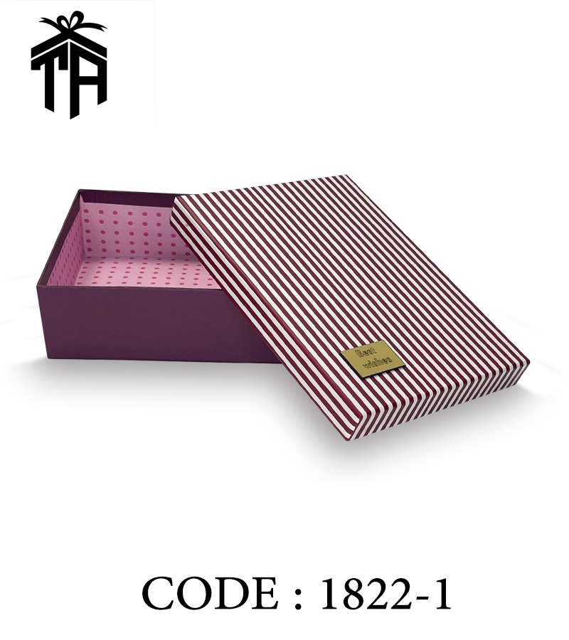 هارد باکس مستطیلی تک سایز ساده کد 1822-1