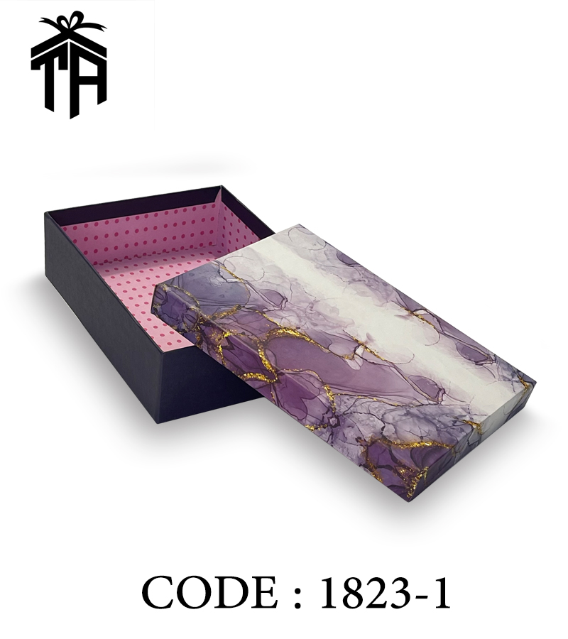 هارد باکس مستطیلی تک سایز ساده کد 1823-1