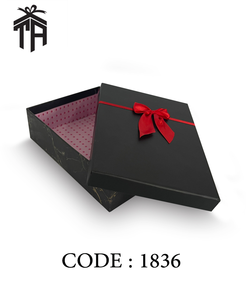 هارد باکس مستطیلی تک سایز ساده کد 1836