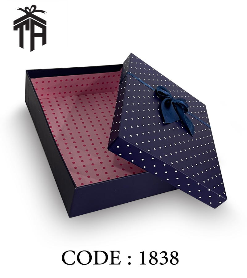 هارد باکس مستطیلی تک سایز ساده کد 1838